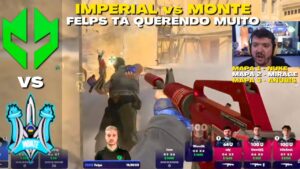IMPERIAL vs MONTE (Jogo Completo) BLAST Premier Spring Showdown 2024