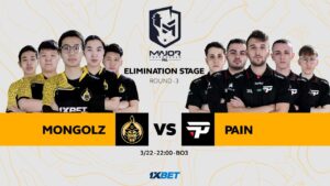 MONGOLZ vs PAIN - PGL Major 2024 - Elimination Stage - Day 2 - MN cast