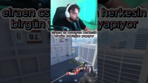 ELRAEN CS DE HERKESİN BİR GÜN DENEDİĞİ HAREKETİ YAPIYOR  #csgo  #counterstrike2 #counterstrike  #cs