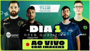 Global Esports Tour Rio 2024 Dia 1 - Gaules AO VIVO COM IMAGENS DE GRAÇA!