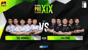 The MongolZ vs Falcons - ESL Pro League S19 - Group stage - MN cast