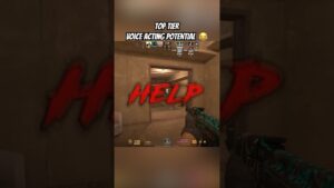 The sound of pure fear 😂 #shorts #twitch #cs2 #csgo #csgo #cs2clips #counterstrike #voiceacting