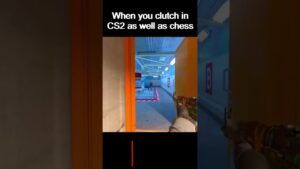 When you clutch in CS 2 as well as chess #csgo #cs2 #cs2clips #cs2funny #cs2tactics