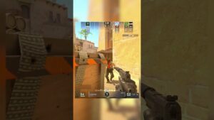 остался с пистолетом против бая #cs2 #csgo #games #counterstrike