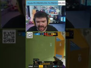 ROUND IMPECÁVEL DO #fallen E DO #chelo #gaules ANALISA #csgo #cs2 #furia #tribogaules #keydrop