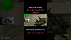 Recordemos juntos la mejor jugada del mundo en cs 1.6 #csgo #counterstrike #twitch #gamer #games #cs