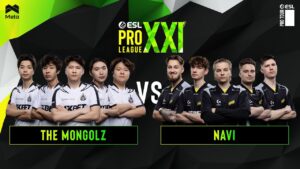 The MongolZ vs NAVI - ESL Pro League Season 21 - BO3 - MN cast